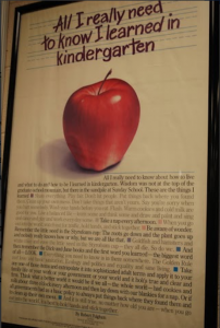 Some say kindergarten was a key factory in the lives of every student who goes through public schools. Photo by: Tailer Smerekanich.