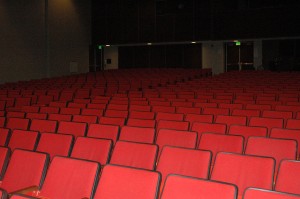 Seating in the house in the auditorium. Photo By: Taylor Drake