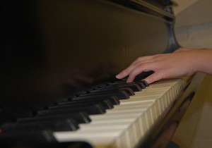 The fine arts isn't always about drawing or painting. It's also about the keys of a piano. Photo By: Sundra Kunze