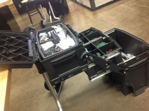 This is one of the toolboxes that students in robotics club has access to. With these toolboxes students at PHS construct robots to enter in competitions.