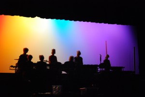 PHS students have been practicing for the Variety Show every night for about four weeks. Photo by: Emma Daniels